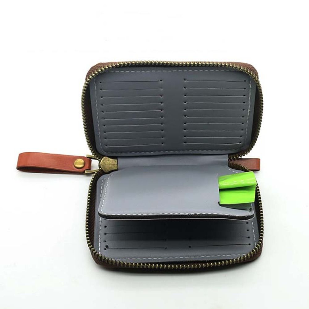 Fishing Lure Spinner - PU Deri Yem Cüzdan Çantası Yem