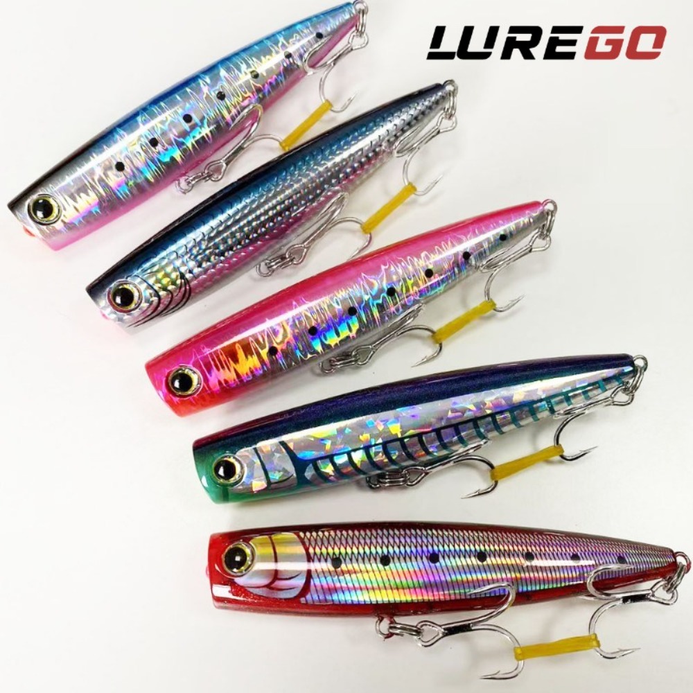 Fishing Lure Popper - 1PC Büyük Boy ABS Popper Yemi