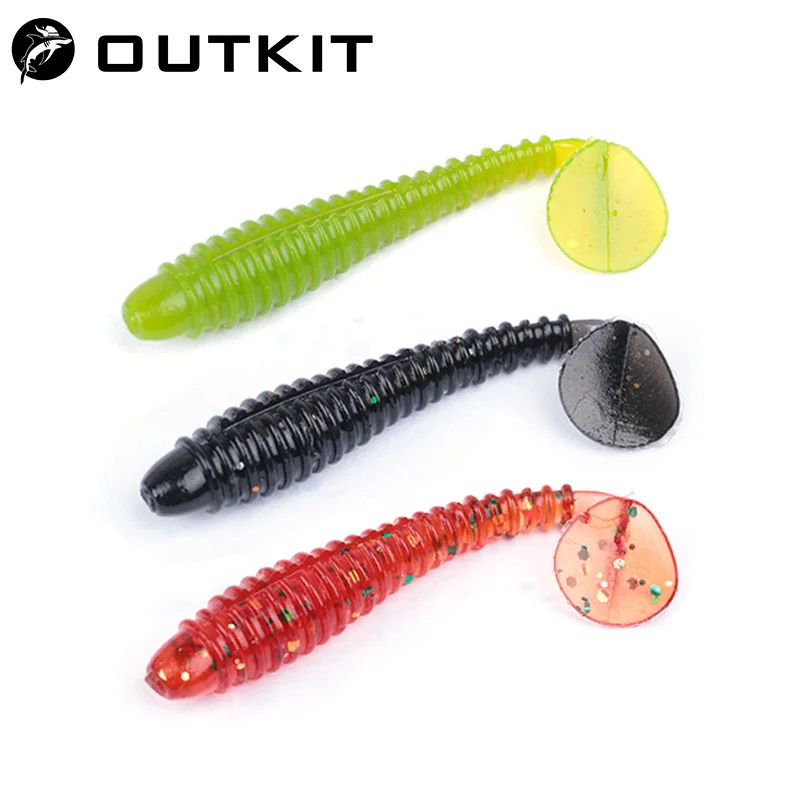 Fishing Lure Soft Plastic - OUTKIT 10 adet/grup Wobblers mini Balıkçılık