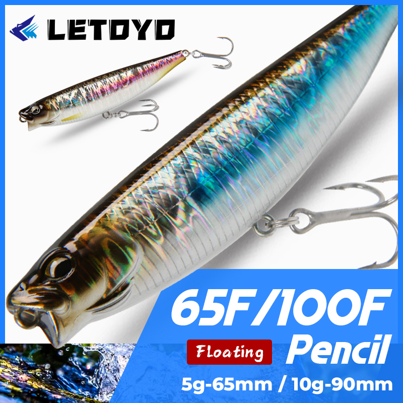 LETOYO 65mm 5g/90mm 10g yüzey  - Fishing Lure Topwater incelemesi ve fiyatı