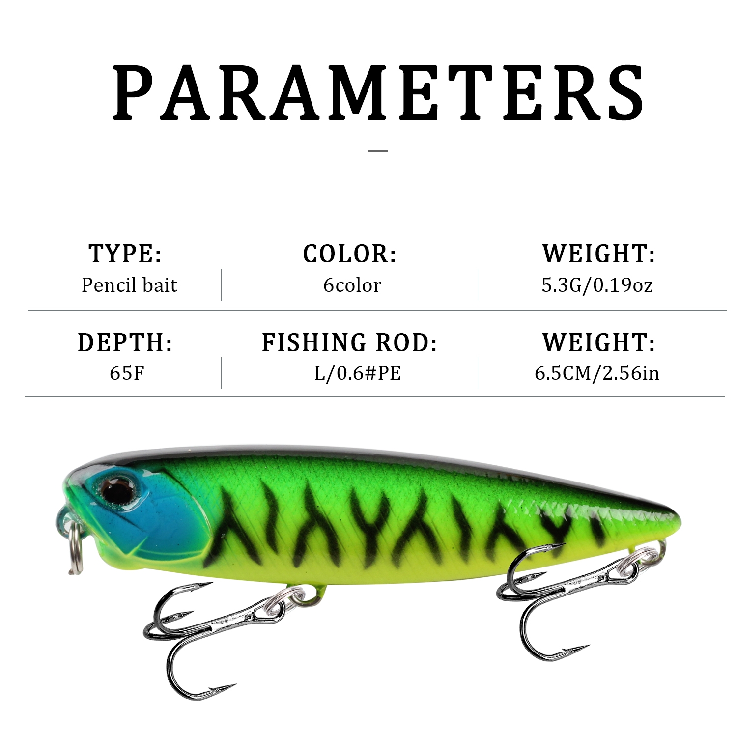 1 adet 5.3g Balıkçılık Cazibes - Fishing Lure Jerkbait incelemesi ve fiyatı