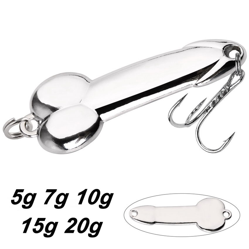 Metal kaşık Penis şekli balıkç - Fishing Lure Spinnerbait incelemesi ve fiyatı