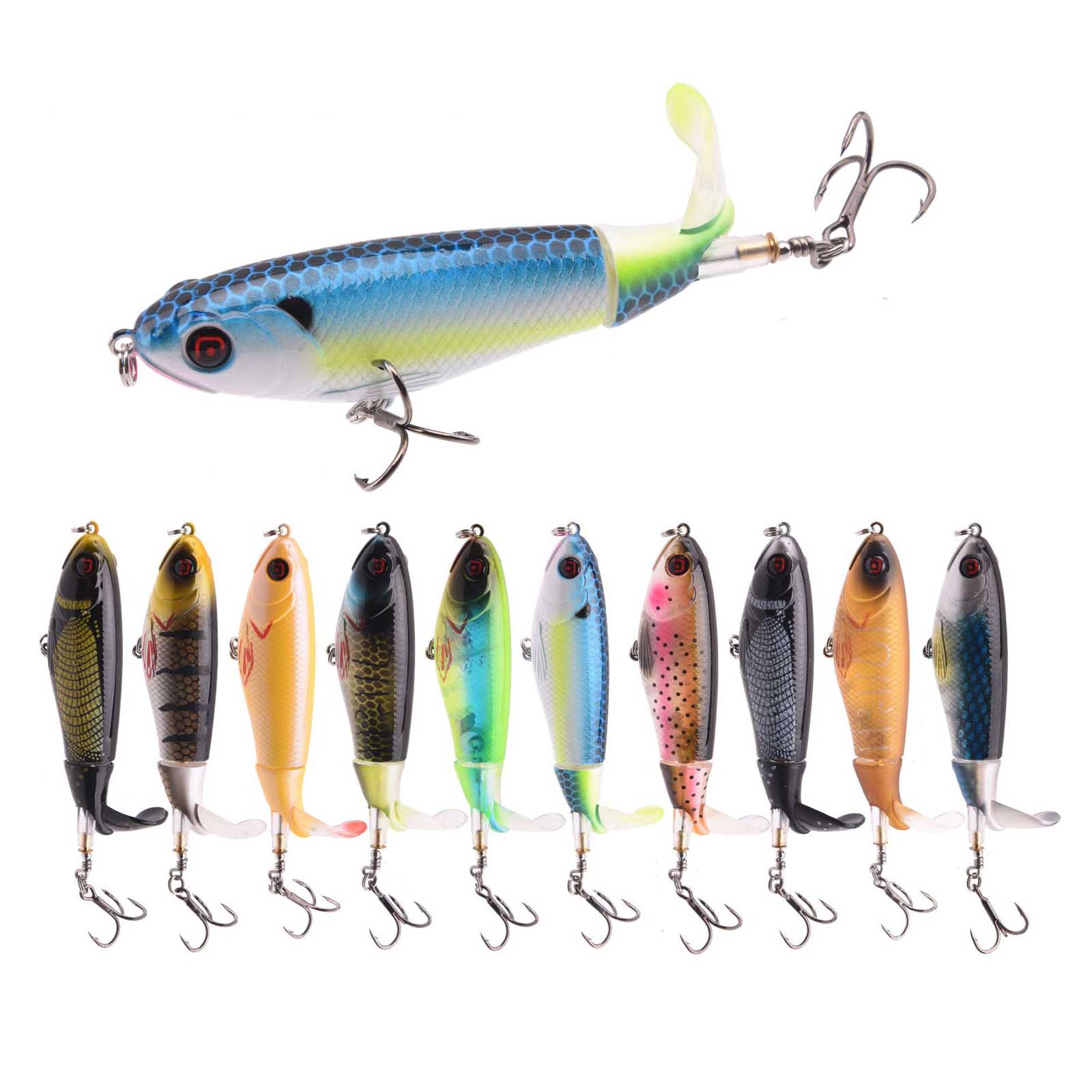 10.5cm/17g Pervaneli Traktör Y - Fishing Lure Popper incelemesi ve fiyatı