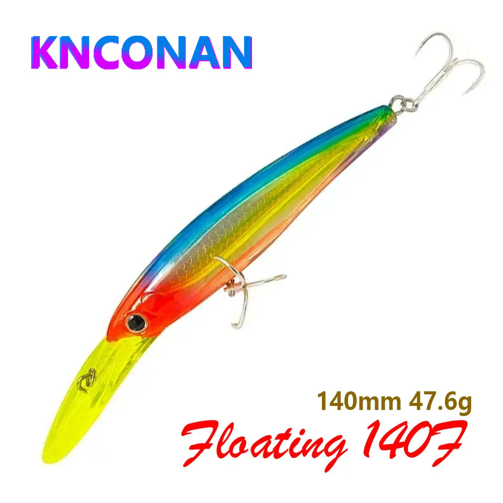 140mm 47g Büyük Trolling Minno - Fishing Lure Jerkbait incelemesi ve fiyatı