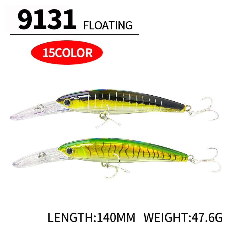 140mm 47g Büyük Trolling Minno - Fishing Lure Jerkbait incelemesi ve fiyatı