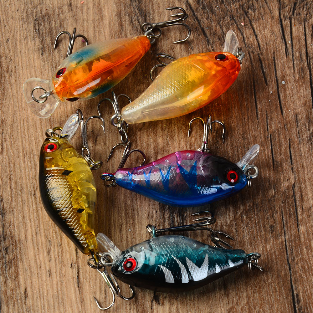 5 adet Yüzen Crankbait Yem Bal - Fishing Lure Jerkbait incelemesi ve fiyatı