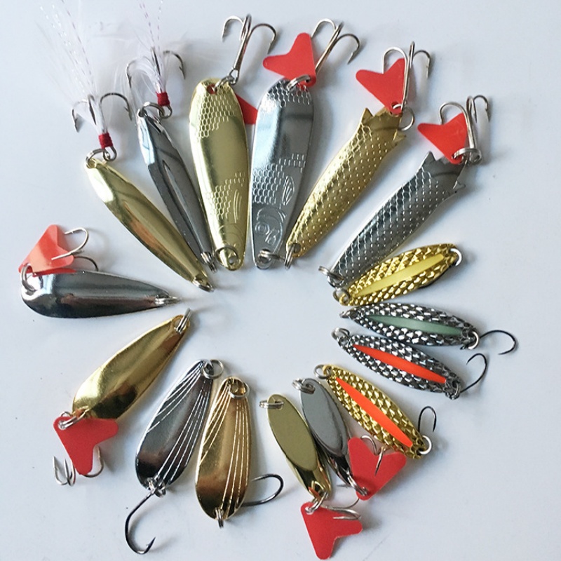 16 Parçalı Balıkçılık Yem Seti - Fishing Lure Spoon incelemesi ve fiyatı