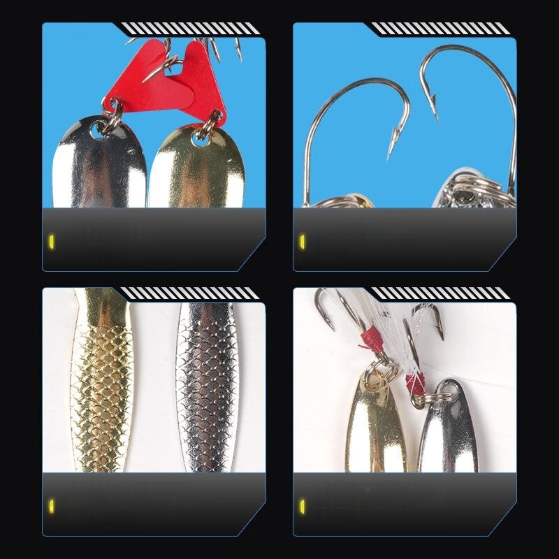 16 Parçalı Balıkçılık Yem Seti - Fishing Lure Spoon incelemesi ve fiyatı
