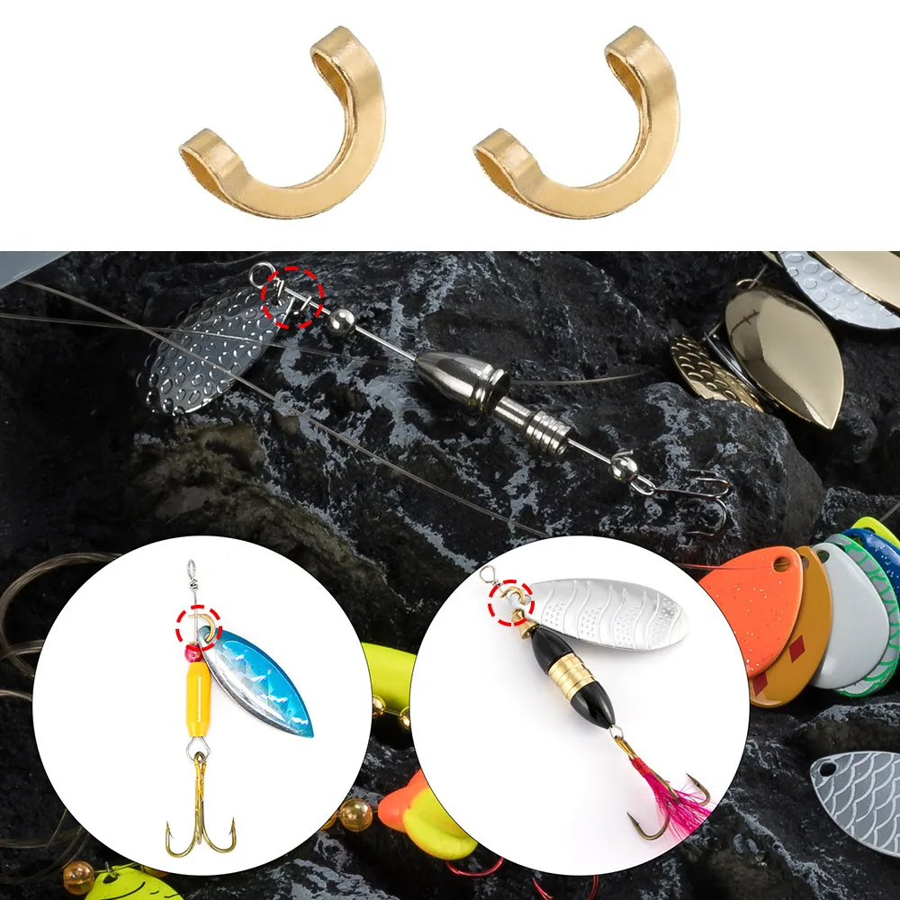 100 adet Balıkçılık U Şekilli  - Fishing Lure Spinner incelemesi ve fiyatı
