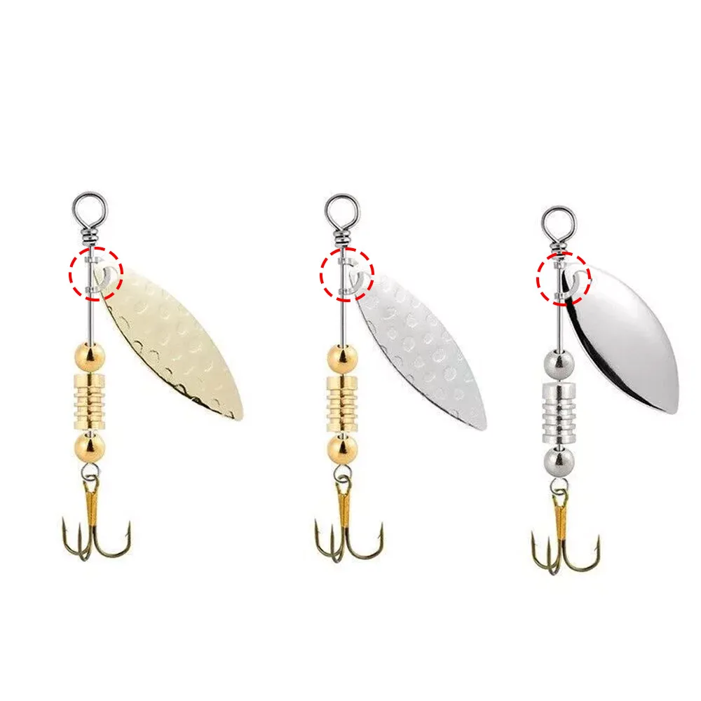 100 adet Balıkçılık U Şekilli  - Fishing Lure Spinner incelemesi ve fiyatı