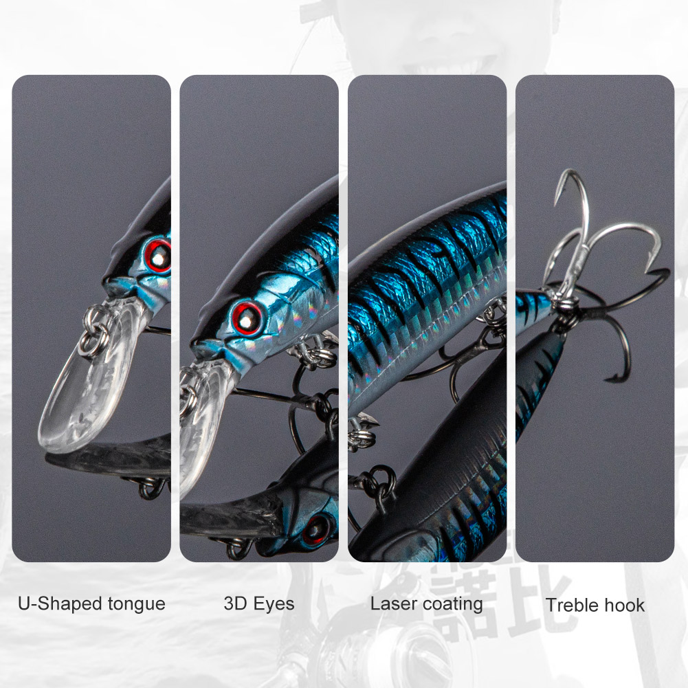 NOEBY NBL9448 Batar Tip Minnow - Fishing Lure Jerkbait incelemesi ve fiyatı